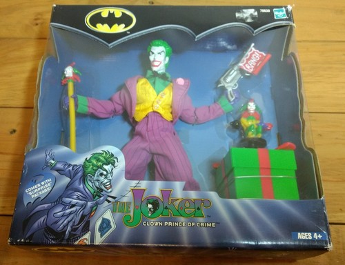 THE JOKER Clown Prince of Crime Hasbro 2001 Sealed New Batman DC Comics - Picture 1 of 9