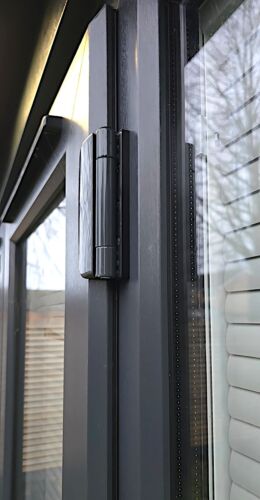 SFS Door Hinge Covers 3 x INTEC 2D DYNAMIC Centre uPVC Caps Replacement Parts - Picture 2 of 38