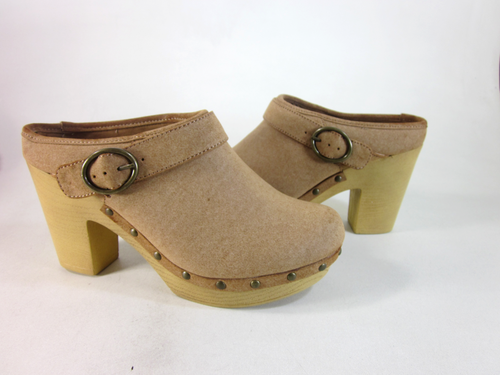 A.N.A WOMEN'S JAMUL CASUAL HEEL CLOG,TAN,US SIZE 7 MEDIUM,NEW WITH OUT BOX - Picture 6 of 7