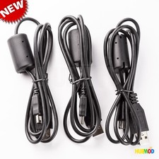 Lot of 3 3ft Mini USB Data Sync Charger Charging Cable Cord SatNavs, Dash Cam