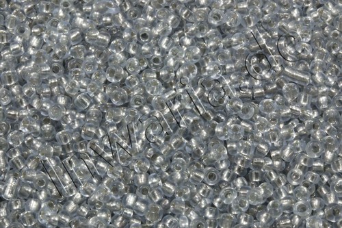 Rocailles con inserción de plata Ø 2/3/4mm 100 g perlas cuentas de vidrio, RP-11 - Imagen 17 de 48