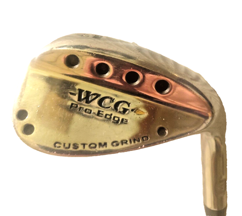 WCG PRO EDGE GAP WEDGE 52* WARRIOR WEDDGE STEEL MENS - RH