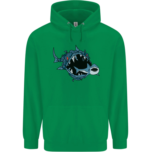 Pollution Great White Shark Climate Change Childrens Kids Hoodie - Picture 57 of 88