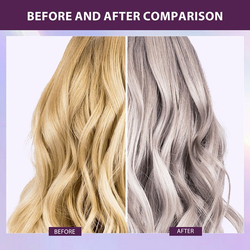 Mascarilla capilar morada 100 ml aceite esencial de maca nutritivo profundo iluminar queratina suave - Imagen 9 de 11