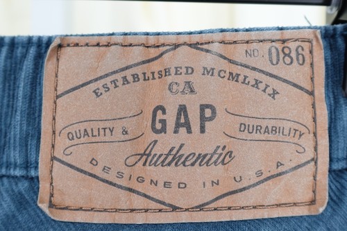 Gap Kids Youth Girl Straight Leg Skinny Corduroy Adjustable Waist Pants Size 12R - Picture 11 of 18