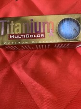 NIB - Intech MultiColor Titanium Optimum Distance Golf Balls For Women  Qty. 3