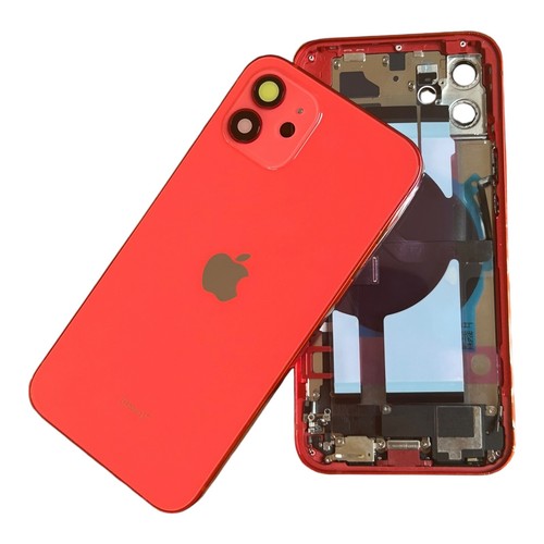 iPhone 12 Gehäuse Housing Glas und Rahmen Backcover mit Flex Kabel - Bild 8 von 18