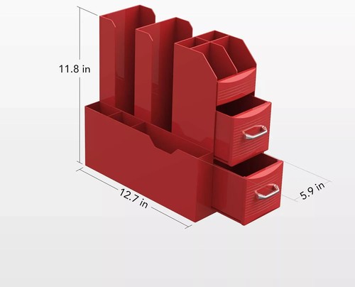Kaffee Organizer Caddy ordentlich 9 Fächer 2 Schubladen für Kaffeepads Tee Zucker Tasse - Bild 5 von 19