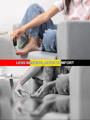Nagelknipser für Senioren dicke Nägel, großer, abgewinkelter Kopf ergonomisch - Bild 4 von 11