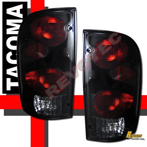 Black Headlights Corner Signal Lights & Tail Lights For 98-00 Toyota Tacoma 4WD - Picture 8 of 9