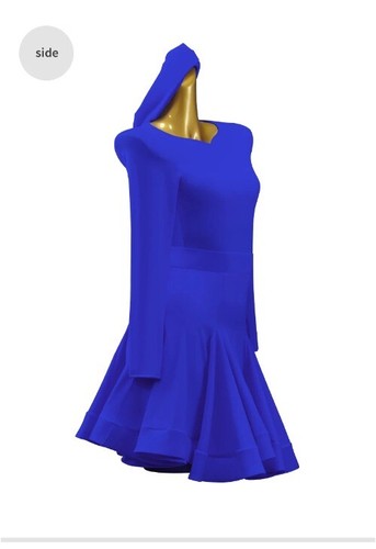 Vestido de baile latino Vestido de salón Ropa de práctica Disfraz Línea deportiva Traje Faldas - Imagen 18 de 24