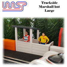 Slot Car Marshall Hut Large Scenery Track Side Display 1:32 Scale