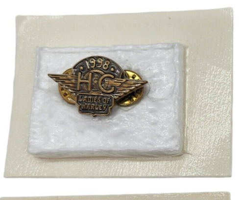 1998, 2000, 2001, 2003, Ladies of Harley Davidson Owners Group Pin Lot 4 Pins - Picture 2 of 5