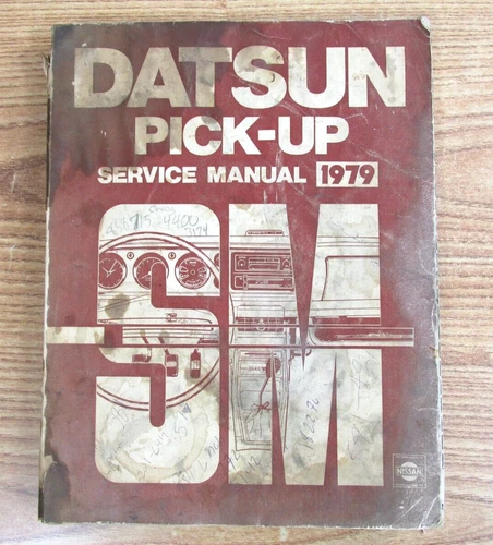 DATSUN PICKUP SERVICE SHOP MANUAL OEM 1979 MODEL 620 SERIES