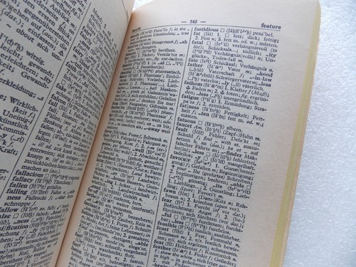 German-English English-German Dictionary (PB 1962) Langenscheidts - Picture 5 of 9