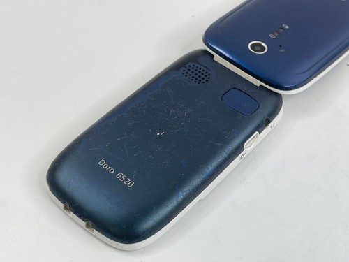 Doro Phone Easy 6520 Blue O2 Network Mobile Phone Average Condition 396 - Picture 16 of 19