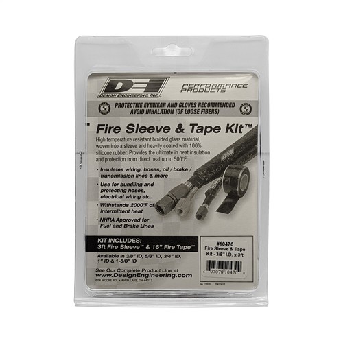 Design Engineering 10470 Fire Sleeve/Tape Kit - Picture 3 of 3