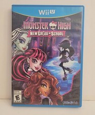 Monster High New Ghoul in School Nintendo Wii U CIB