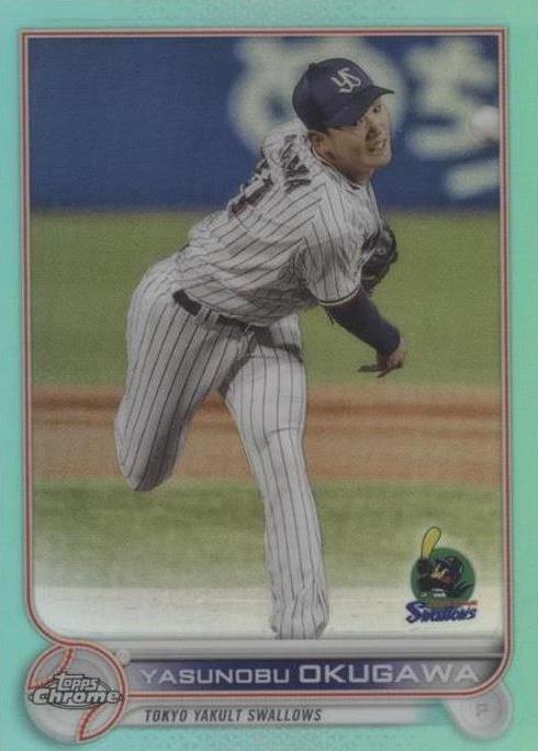 2022 Topps Chrome NPB Nippon Professional Baseball - Yasunobu Okugawa #170 - 1 of 1