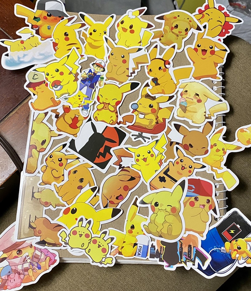 ポケモン - 【美品】POKÉMON STICKERS x20 4 Random Pokemon Stickers All Pikachu | eBay