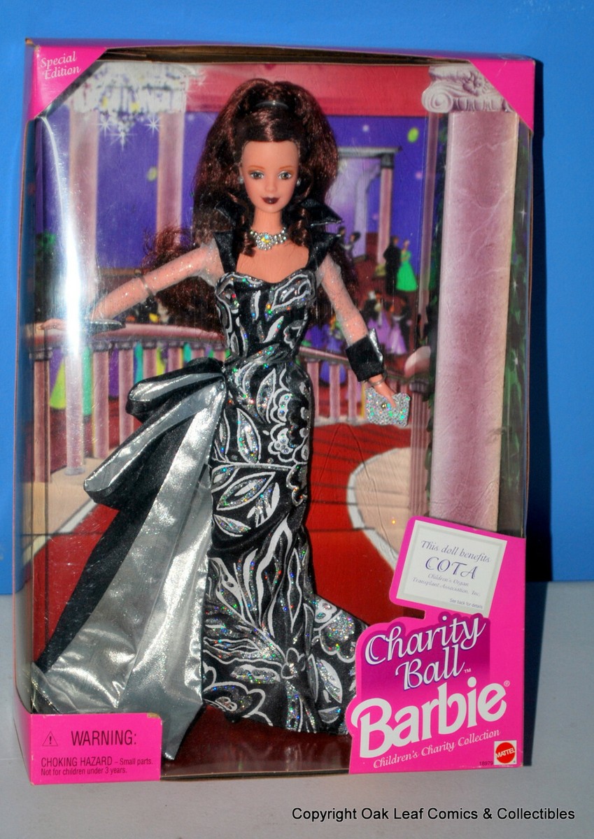 1997 CHARITY BALL Barbie Doll Special Edition Brunette 18979 NRFB