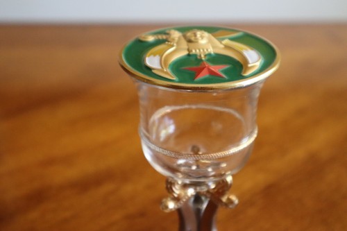 SHRINER GOBLET Glass MAY 22 1900 Washington DC SYRIA TEMPLE Pittsburgh PA/Plaque - Picture 5 of 14