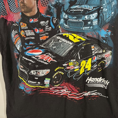 Vintage NASCAR Jeff Gordon DuPont AARP All Over Print AOP TShirt XXL 2XL - Picture 6 of 10