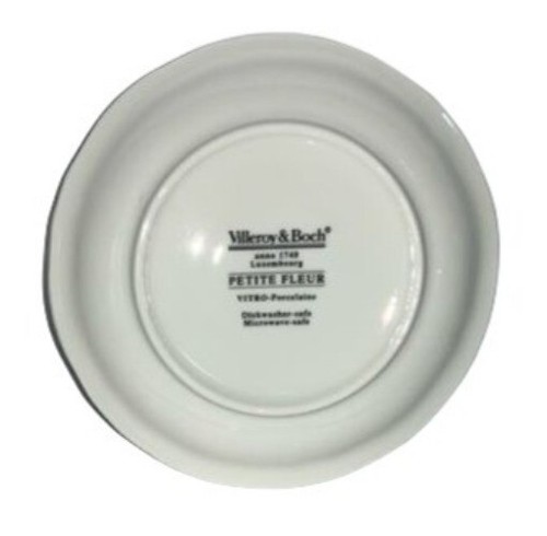 Villeroy & Boch Petite Fleur Vitro-Porcelana Platillo Patrón Floral Lavavajillas y - Imagen 2 de 2