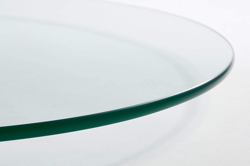 Pro Safe Glass 25" Round Tempered Glass Table Top 1/4" Thick Flat Polish Edge - Picture 2 of 5
