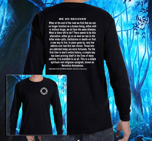 Camiseta Narcóticos Anónimos WE DO RECOVERY SS/LS - 100% Algodón - Imagen 11 de 14