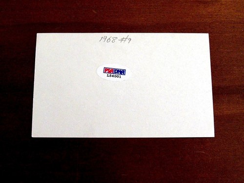 BOBBY BONDS YANKEES GIANTS ANGELS OF'ER SIGNED AUTO VINTAGE INDEX CARD PSA/DNA - Picture 2 of 3