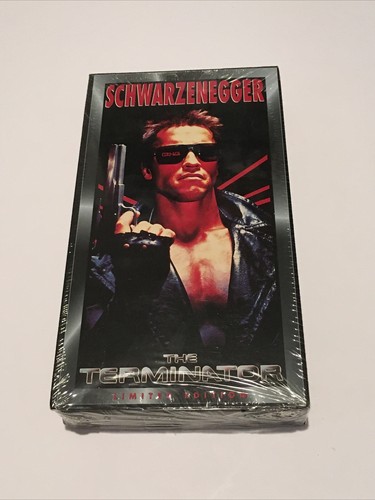 The Terminator VHS Tape Limited Edition Factory Sealed NEW 1998 - Picture 1 of 6