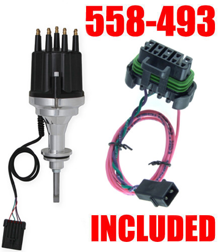 HOLLEY 565-209 EFI DUAL SYNC DISTRIBUTOR MOPAR 383-400 558-493 ADAPTER HARNESS - Bild 1 von 3