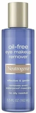 Neutrogena Oil-Free Liquid Eye Makeup Remover, Residue-Free, Non-Greasy,5.5fl.oz