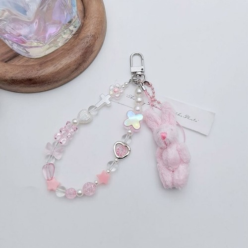 Phone Chain Acrylic Alloy Material Stylish Accessory Phone Jewelry for Woman - Zdjęcie 4 z 8