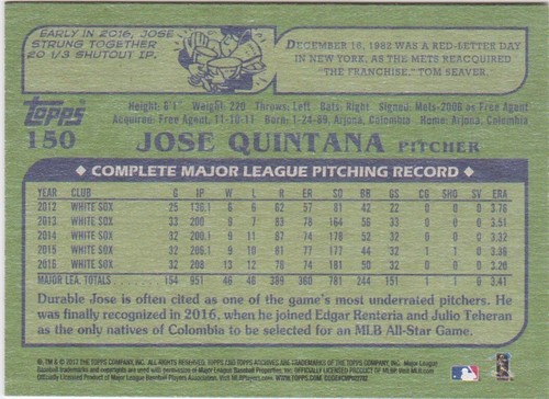 2017 Topps Archives Baseball (#2-299) - Picture 237 of 495