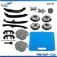 Timing Chain Kit Camshaft Phaser Tool For Expedition 18-23/F150 17-23 3.5L V6