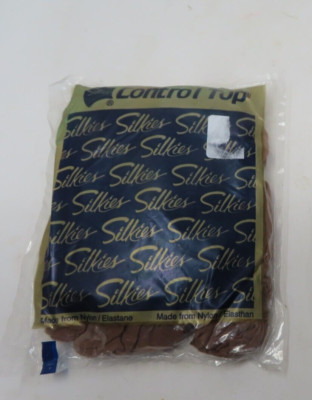 VTG SILKIES Control Top Queen Beige Pantyhose Unopened