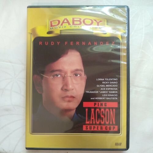 Ping Lacson Super Cop, DVD raro Filippine, Rudy Fernandez - Foto 1 di 3