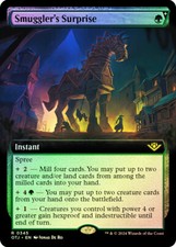 MTG FOIL Smuggler's Surprise Extended Art  - Outlaws of Thunder Junction #345