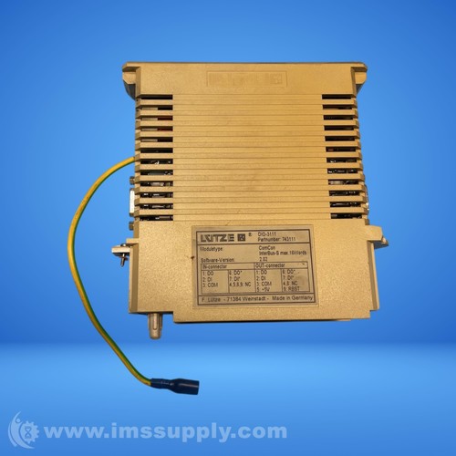 Lutze 743111 Interbus-S Max Comcon Module 4892
