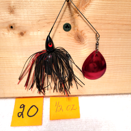 Custom "After Dark" Spinner Baits 3 Series/ 3 Sizes " SEE DESCRIPTION BOX BELOW" - Picture 21 of 54