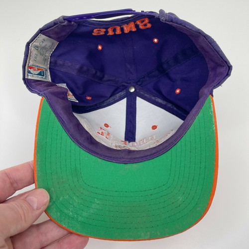 Charles Barkley Large Autograph on Vintage Phoenix Suns Hat - The G Cap - Picture 8 of 8