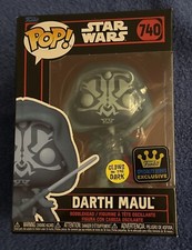 Funko Pop! Star Wars Darth Maul Hollo Glow #740 Funko Specialty Series Exclusive