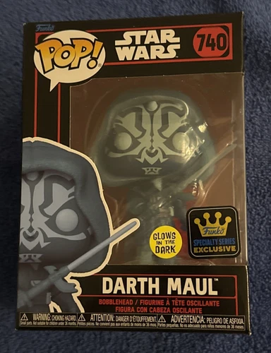 Funko Pop! Star Wars Darth Maul Hollo Glow #740 Funko Specialty Series Exclusive