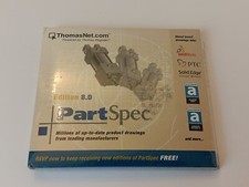 ThomasNet: PartSpec  Edition 8.0  8 CD-ROMS   Windows XP, 2000, 98, 95 