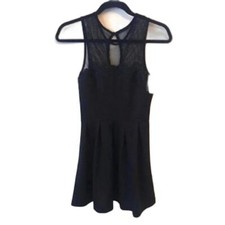 NWT Forever 21 Dress Sleeveless Tank S Black Keyhole Back Holiday Party Prom NEW