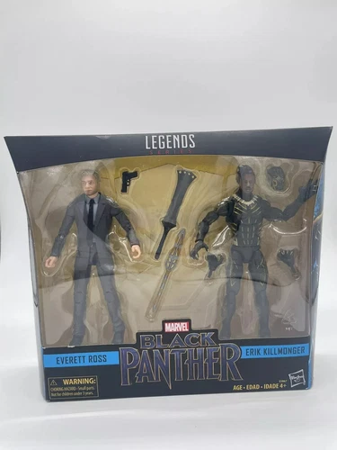 Marvel Legends Black Panther Everett Ross & Erik Killmonger paquete de 2 - listo para enviar