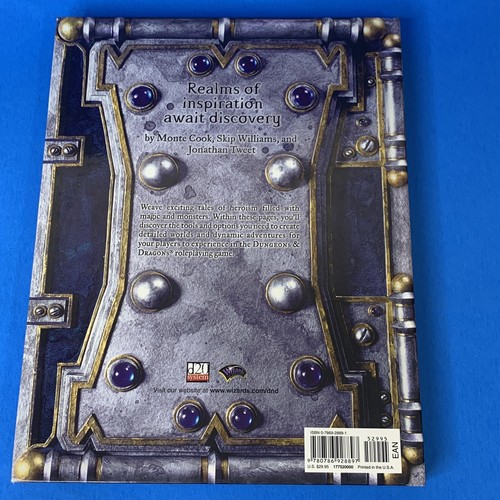 Dungeon Master's Guide Dungeons & Dragons Core Rulebook II v.3.5 D20 Bonito Sin Mapa - Imagen 2 de 18