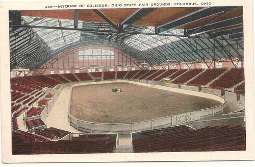 Early PC; Interior of Coliseum; Ohio State Fair Grounds; Columbus, Ohio